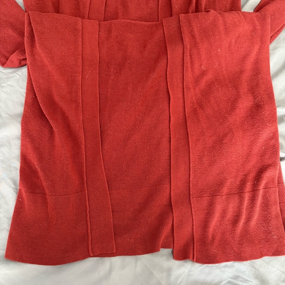 Forever 21 Women's Scarlet Longline Cardigan - Picture 2 of 3